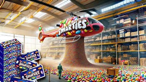 how smarties are made in the factory